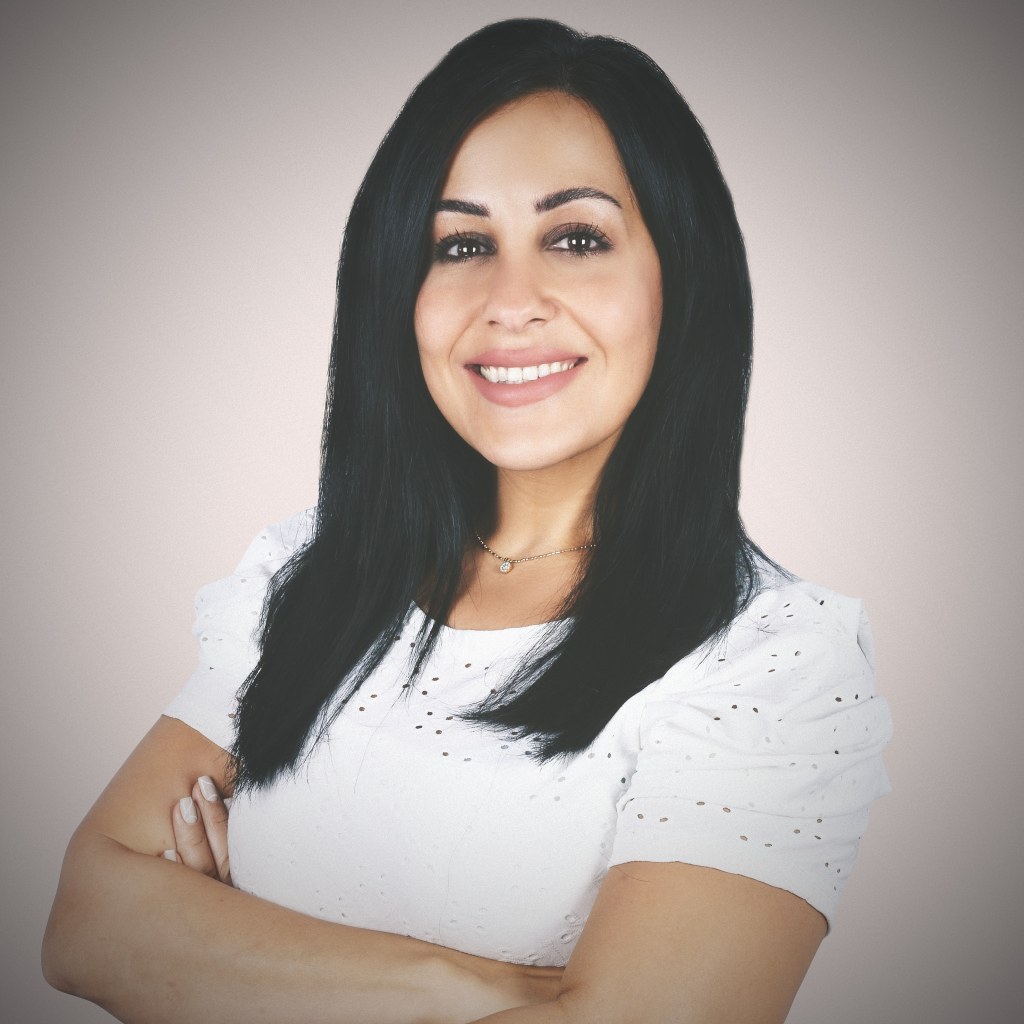 Portrait of Serene Al Murr, wellbeing coach